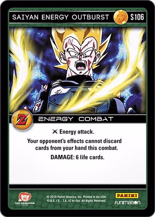 Saiyan Energy Outburst - Starter (S106)