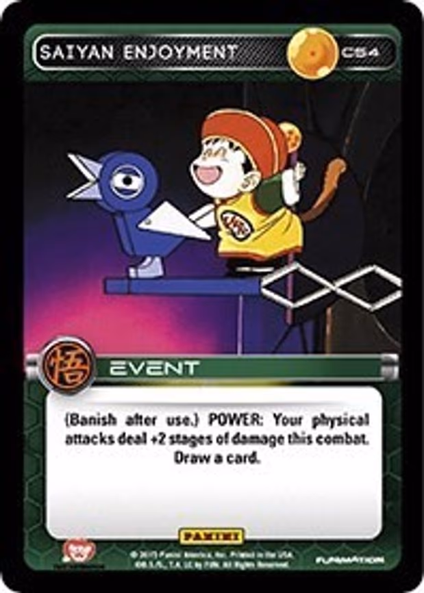 Saiyan Enjoyment - Common (C54)