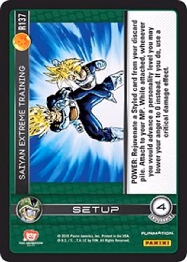 Saiyan Extreme Training - Rare (R137)