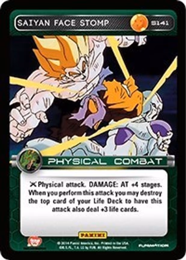 Saiyan Face Stomp - Starter (S141)
