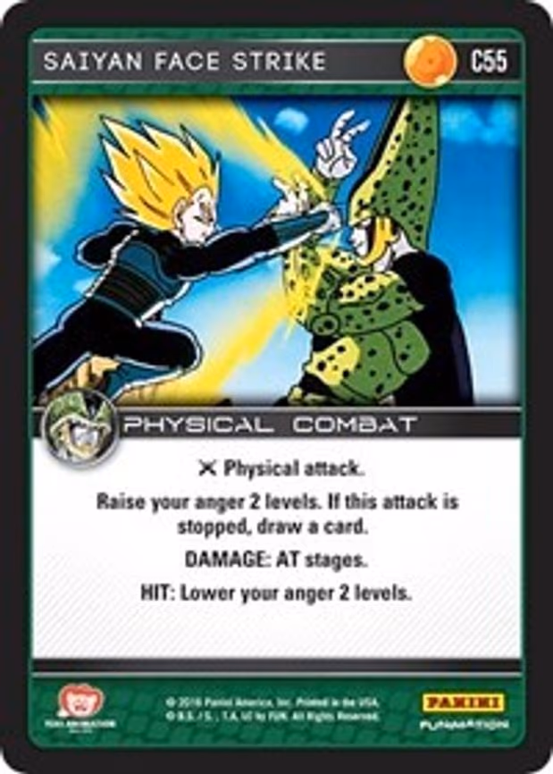 Saiyan Face Strike - Common (C55)