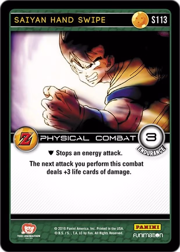 Saiyan Hand Swipe - Starter (S113)