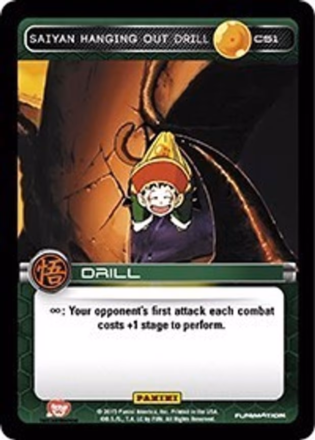Saiyan Hanging Out Drill - Common (C51)