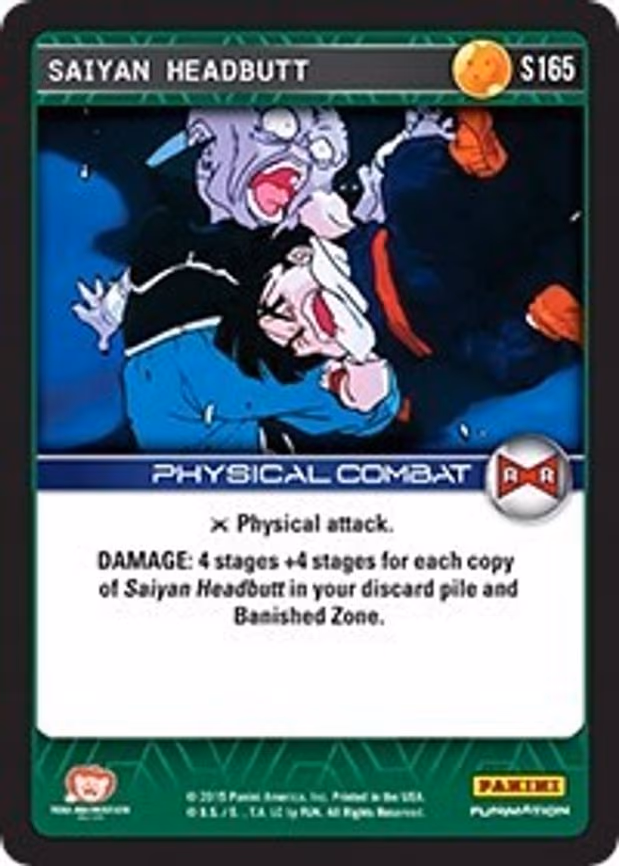 Saiyan Headbutt - Starter (S165)