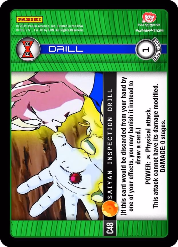 Saiyan Inspection Drill - Common (C48)