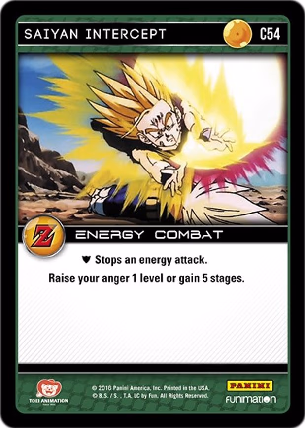 Saiyan Intercept - Common (C54)