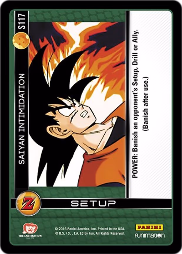 Saiyan Intimidation - Starter (S117)