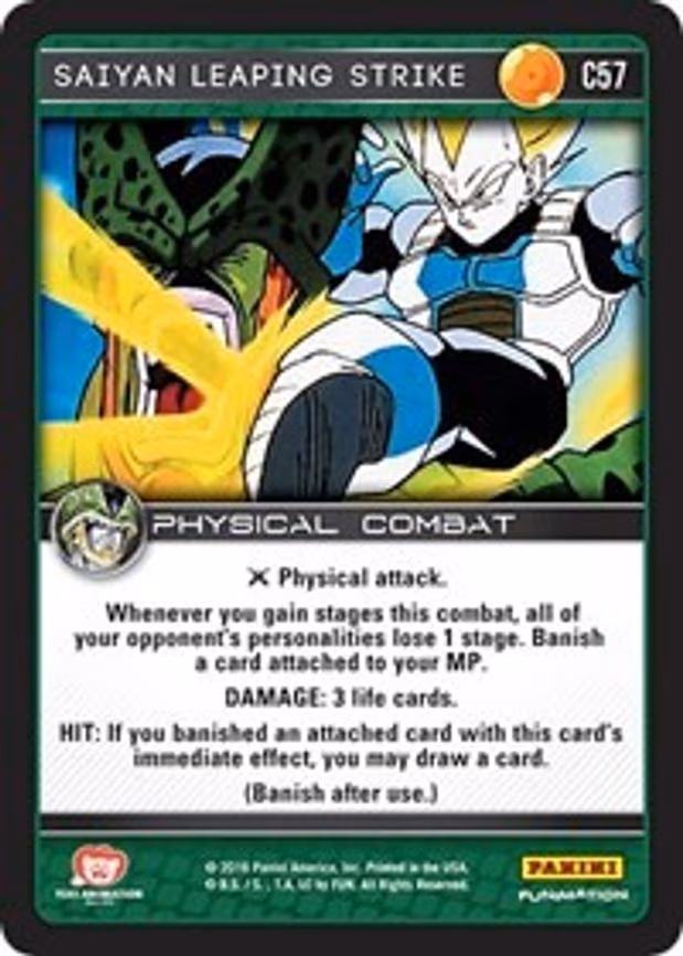 Saiyan Leaping Strike - Common (C57)