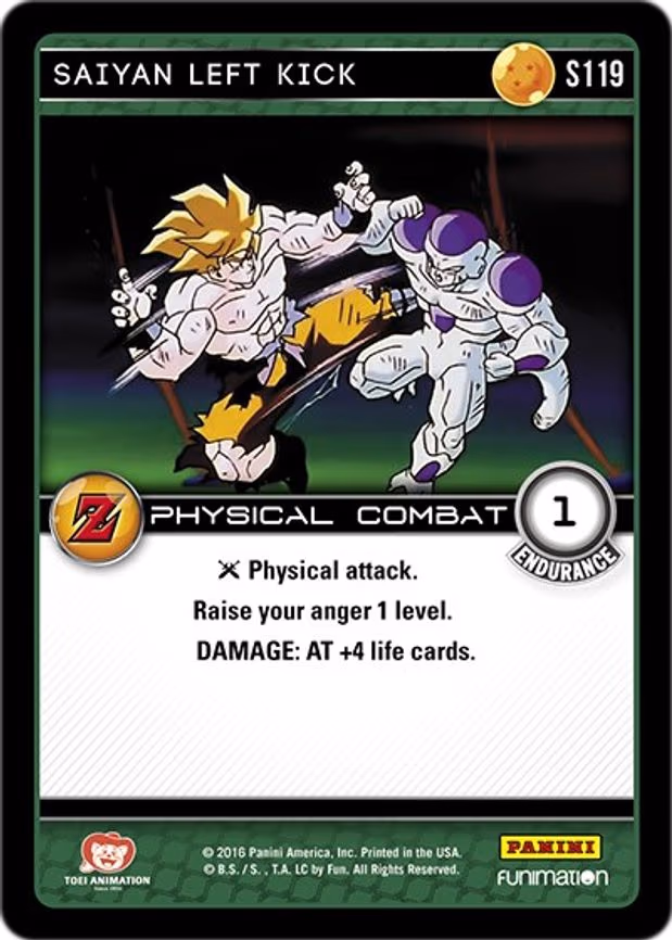 Saiyan Left Kick - Starter (S119)