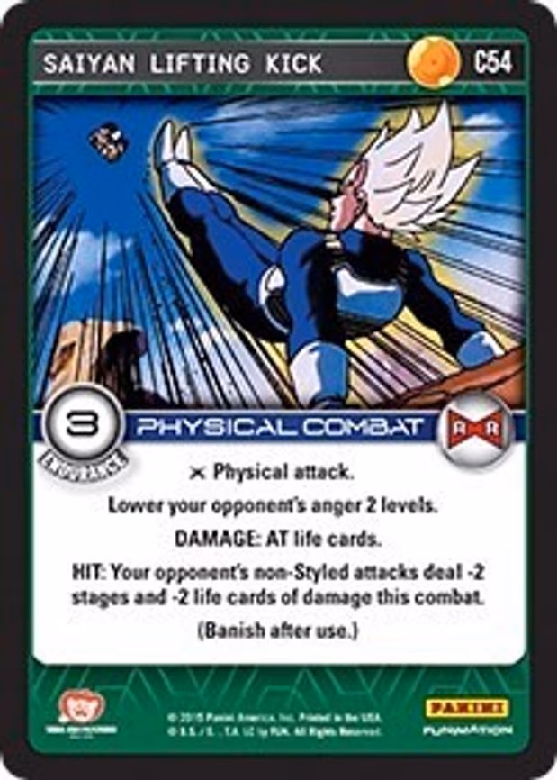 Saiyan Lifting Kick - Common (C54)
