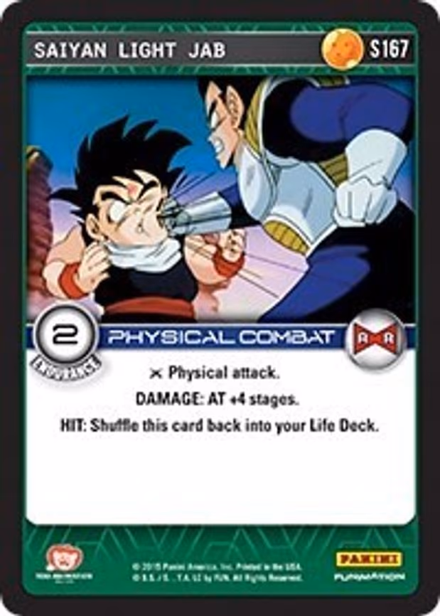 Saiyan Light Jab - Starter (S167)