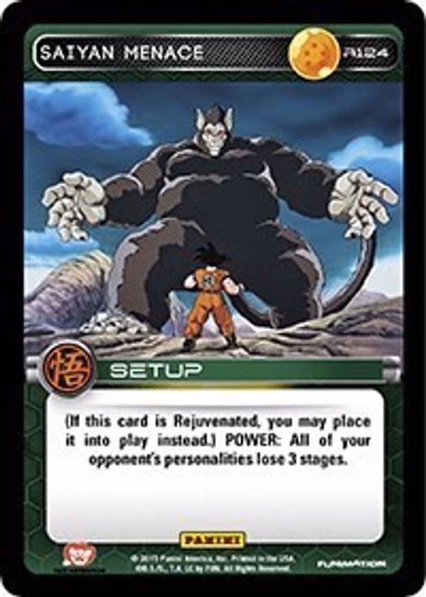 Saiyan Menace - Rare (R124)
