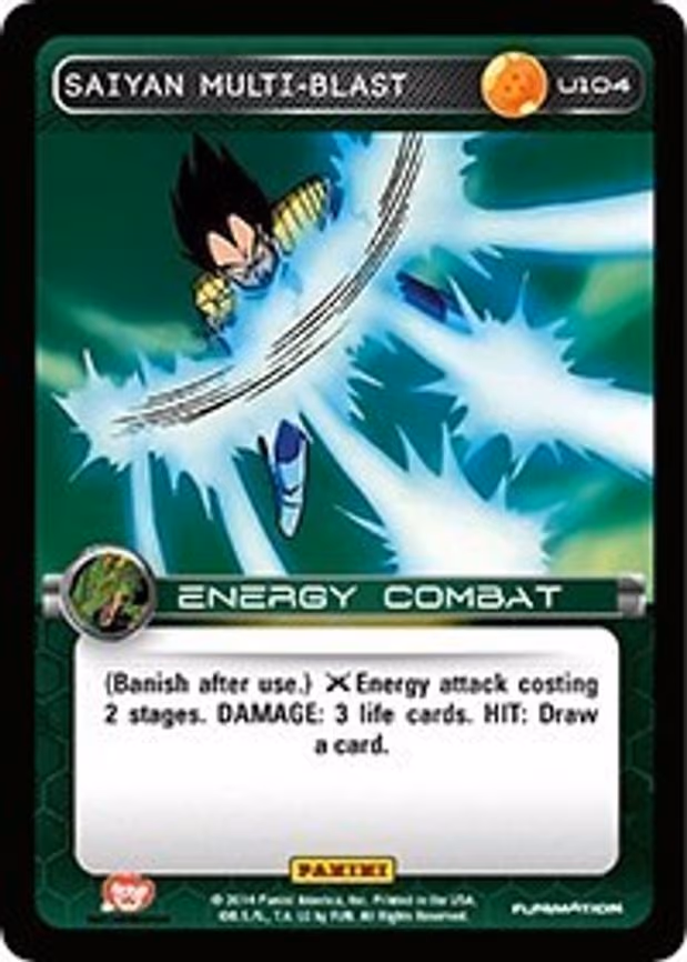 Saiyan Multi-blast - Uncommon (U104)