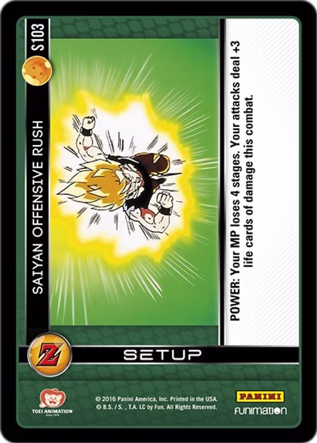 Saiyan Offensive Rush - Starter (S103)