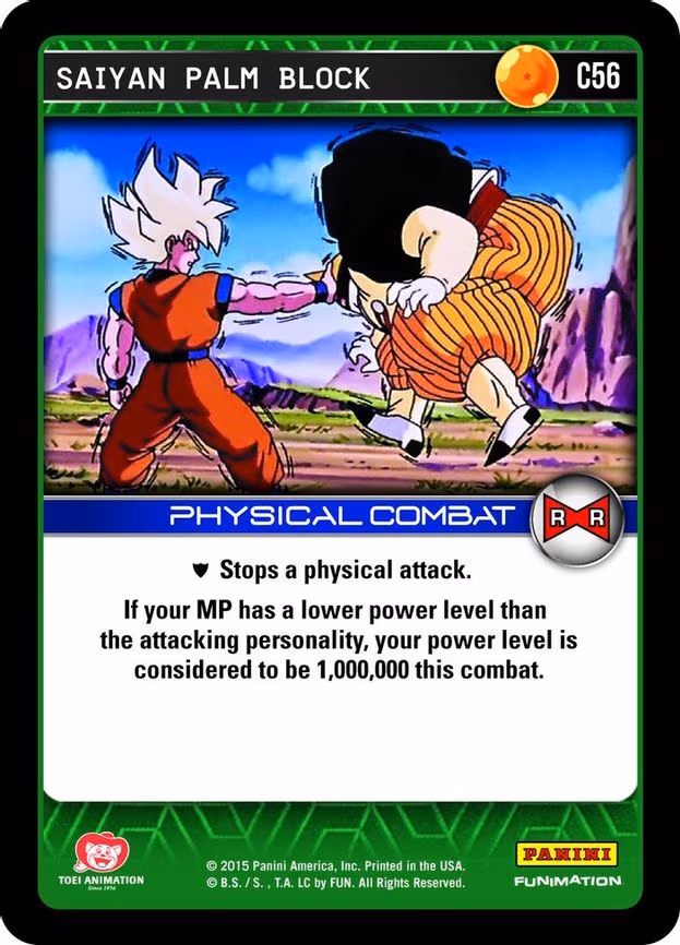 Saiyan Palm Block - Common (C56)