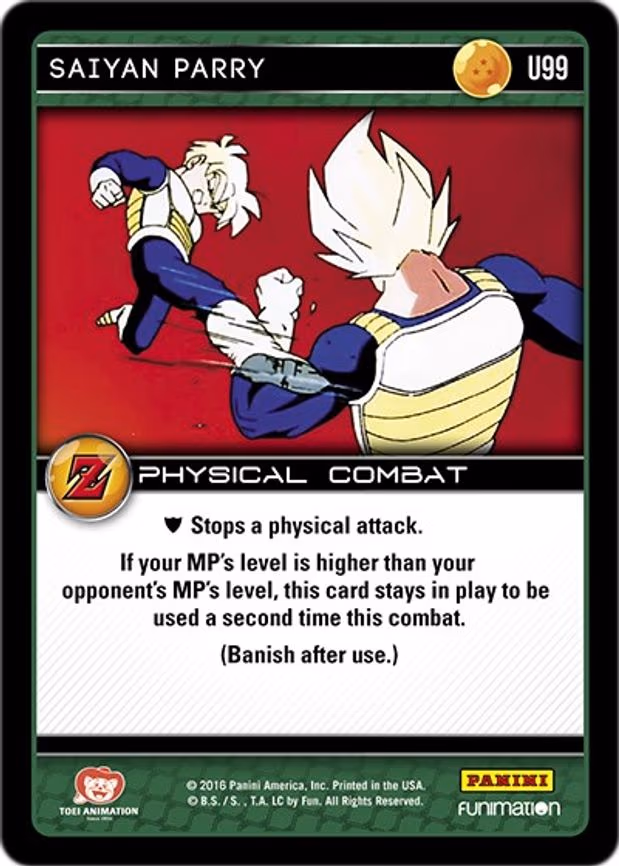 Saiyan Parry - Uncommon (U99)