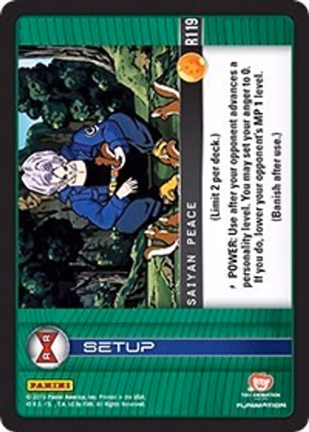 Saiyan Peace - Rare (R119)