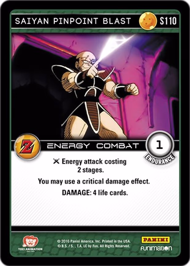Saiyan Pinpoint Blast - Starter (S110)