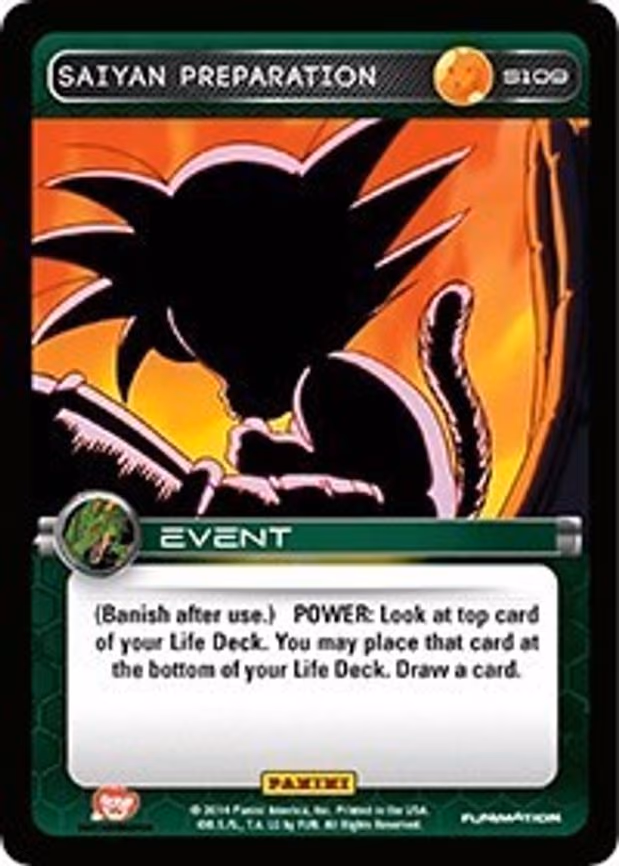 Saiyan Preparation - Starter (S109)