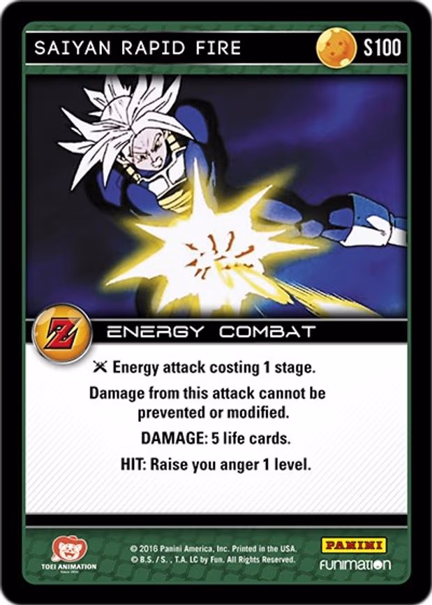 Saiyan Rapid Fire - Starter (S100)