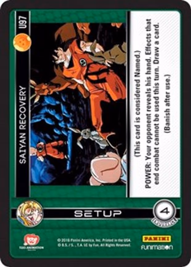Saiyan Recovery - Uncommon (U97)