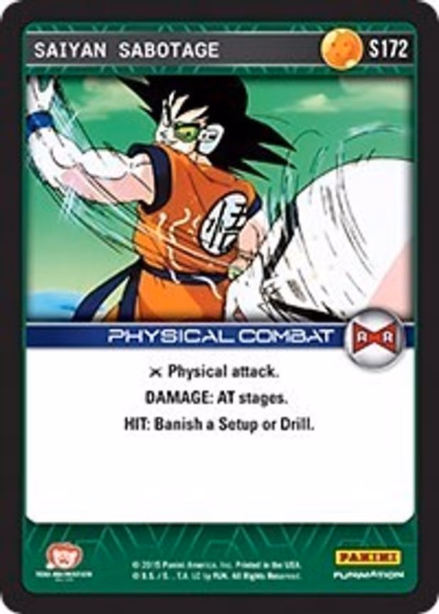 Saiyan Sabotage - Starter (S172)