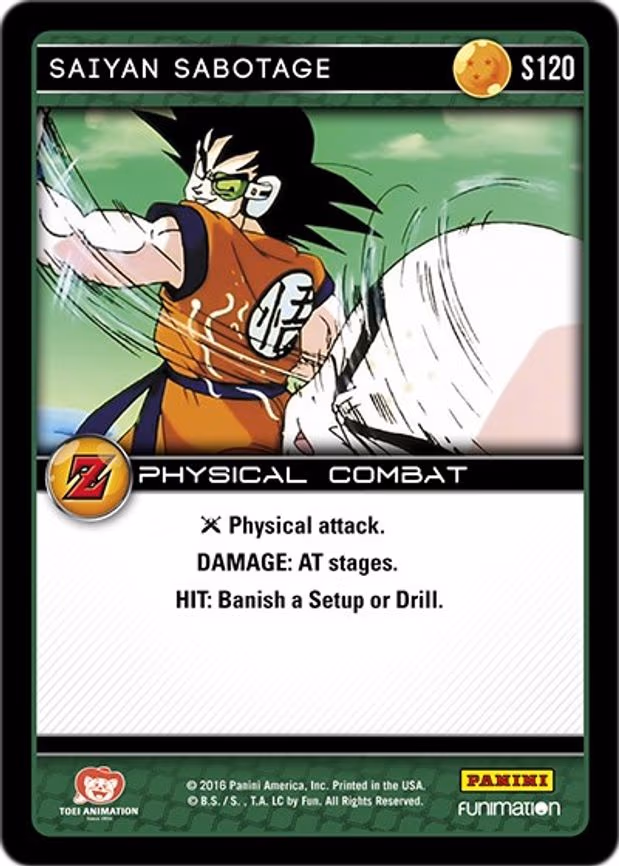 Saiyan Sabotage - Starter (S120)