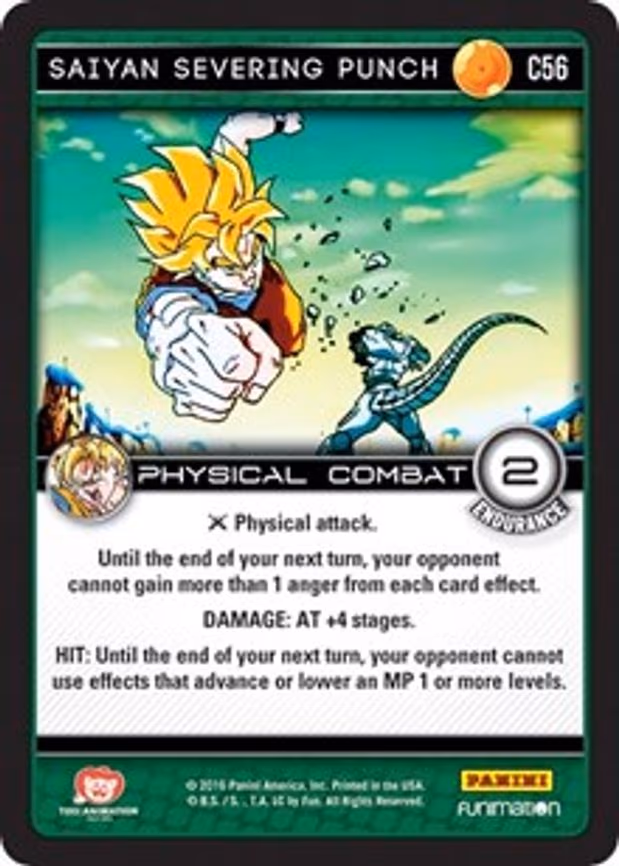 Saiyan Severing Punch - Common (C56)