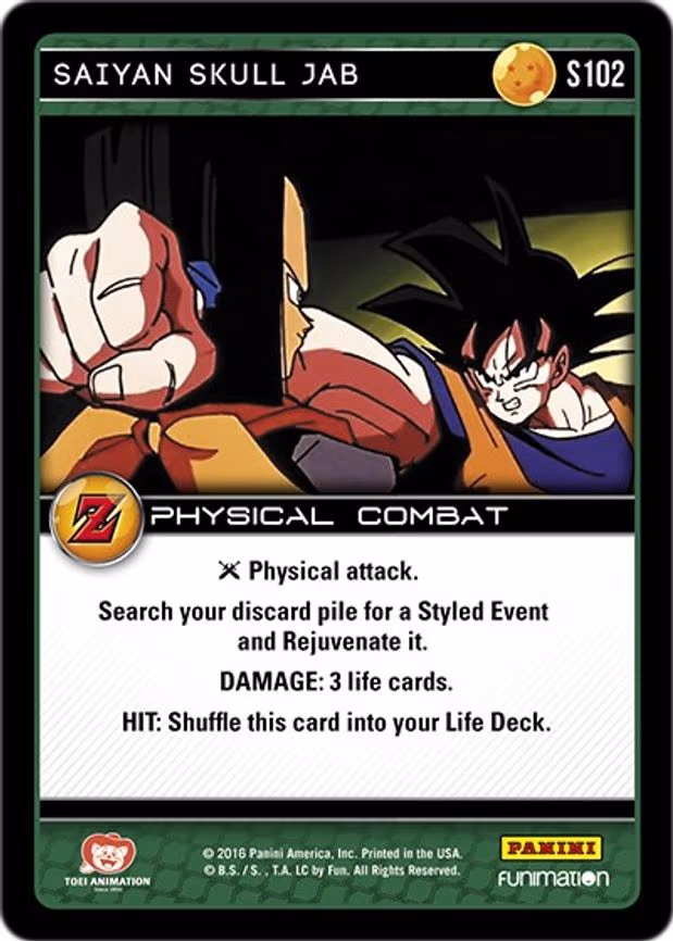 Saiyan Skull Jab - Starter (S102)