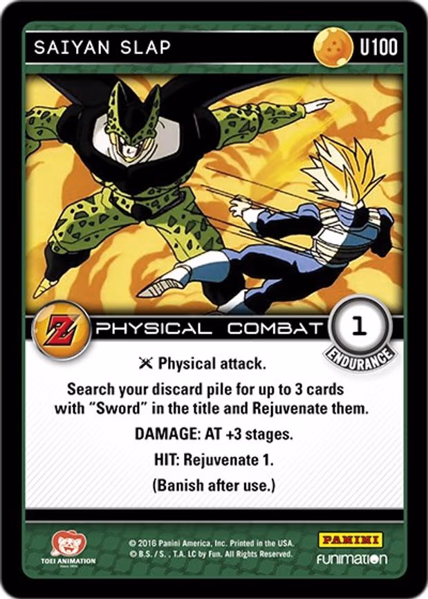 Saiyan Slap - Uncommon (U100)