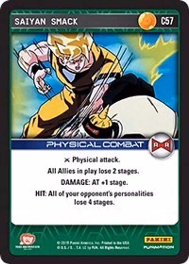 Saiyan Smack - Common (C57)