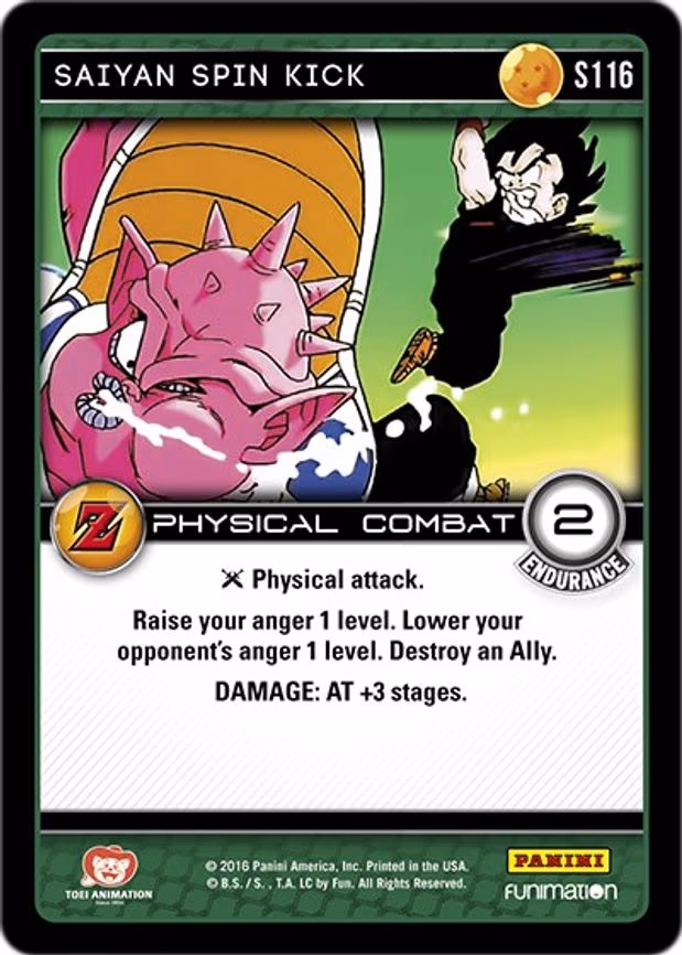 Saiyan Spin Kick - Starter (S116)