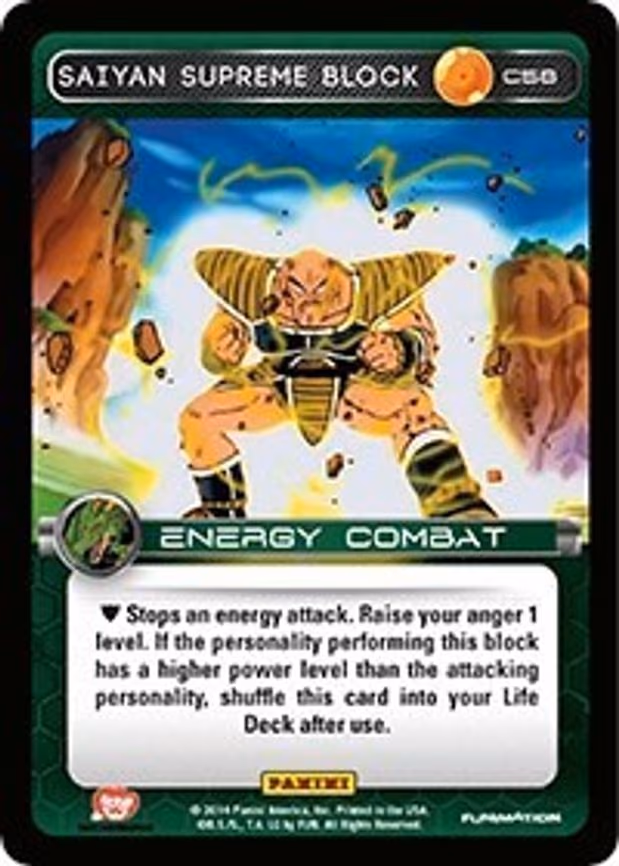 Saiyan Supreme Block - Common (C58)