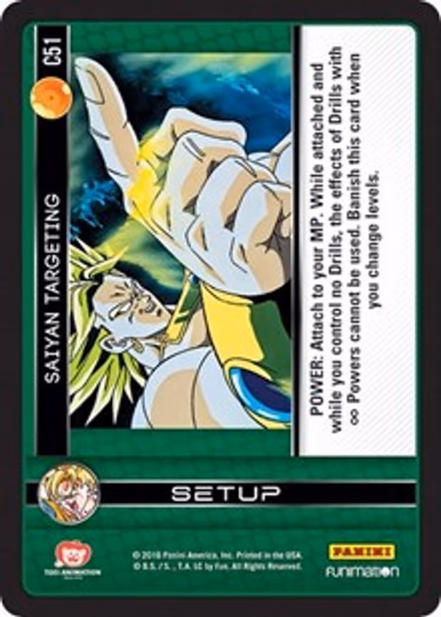 Saiyan Targeting - Common (C51)