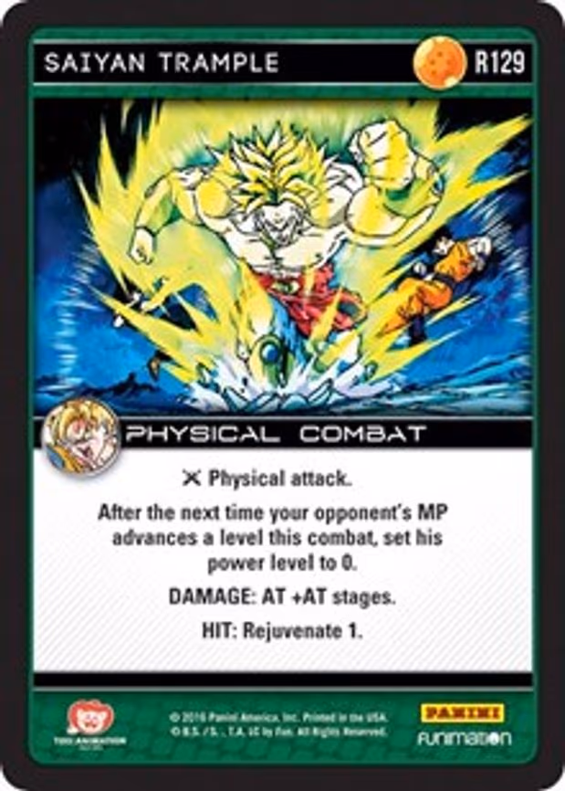 Saiyan Trample - Rare (R129)