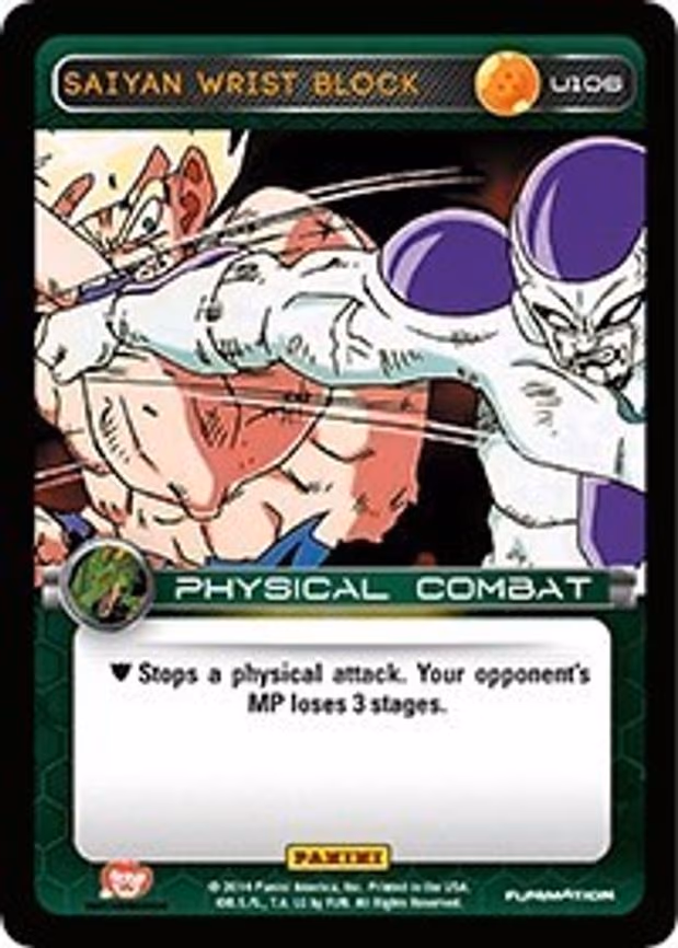Saiyan Wrist Block - Uncommon (U106)