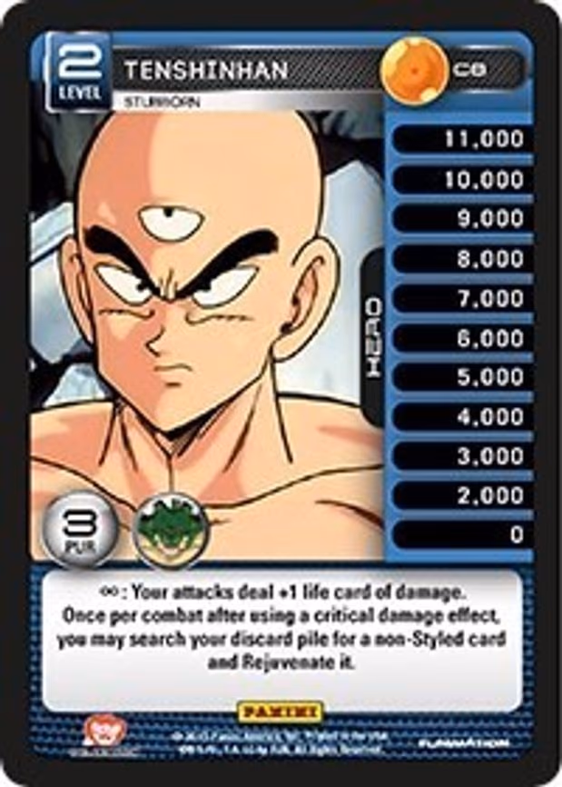 Tenshinhan - Stubborn - Common (C8)