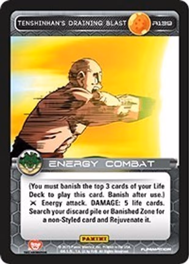 Tenshinhan's Draining Blast - Rare (R139)