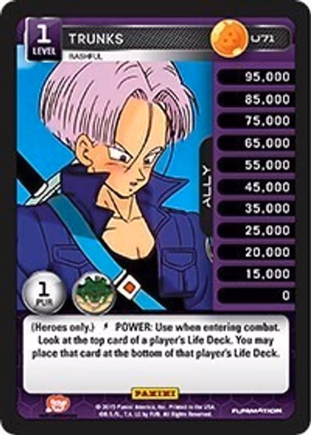 Trunks - Bashful - Uncommon (U71)