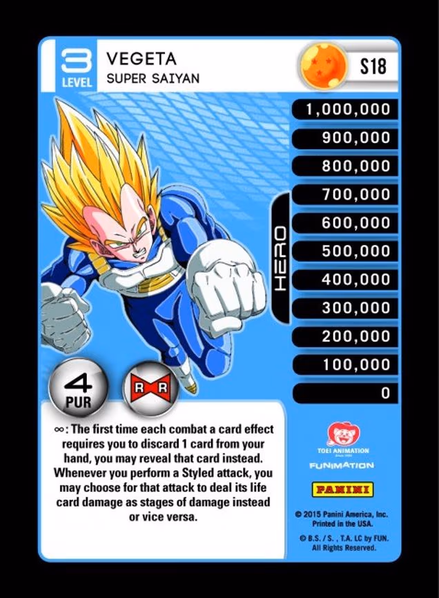 Vegeta - Super Saiyan - Starter (S18)