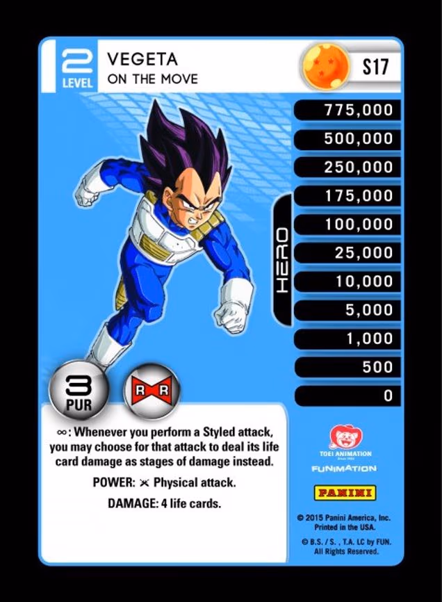 Vegeta - On The Move - Starter (S17)
