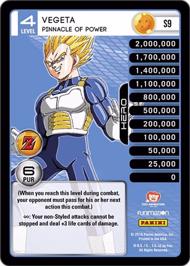 Vegeta - Pinnacle of Power - Starter (S9)