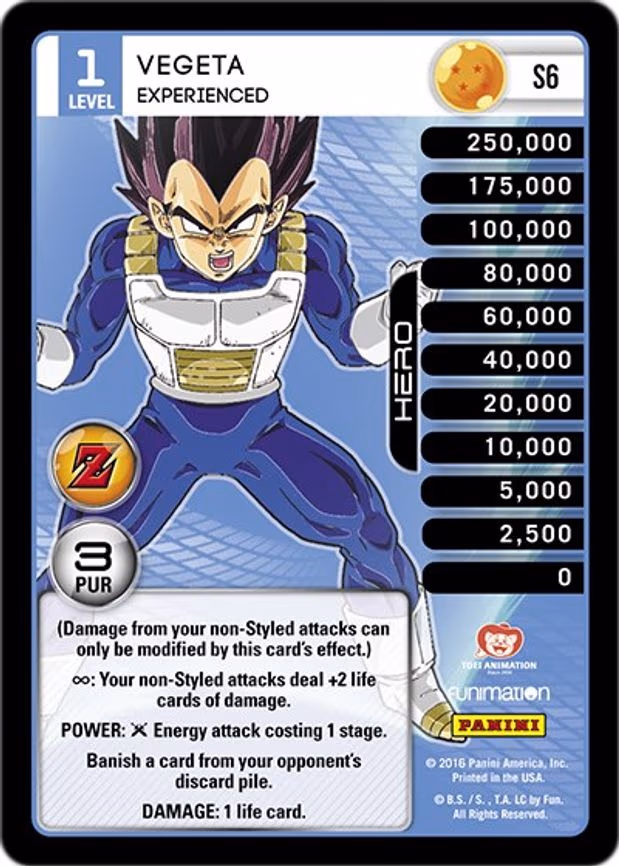 Vegeta - Experienced - Starter (S6)