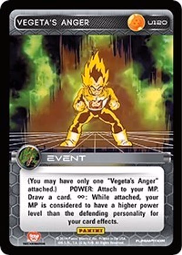 Vegeta's Anger