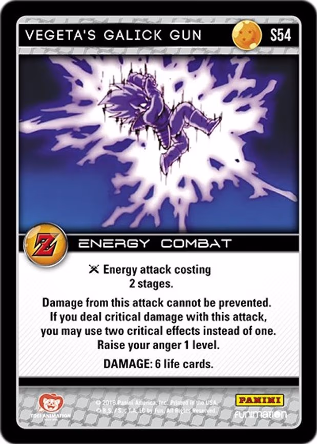 Vegeta's Galick Gun - Starter (S54)