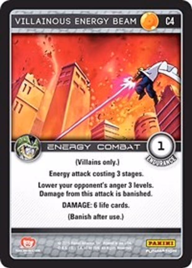 Villainous Energy Beam - Common (C4)