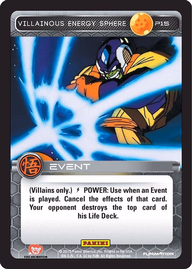 Villainous Energy Sphere (Movie Collection) - Promo (P15)