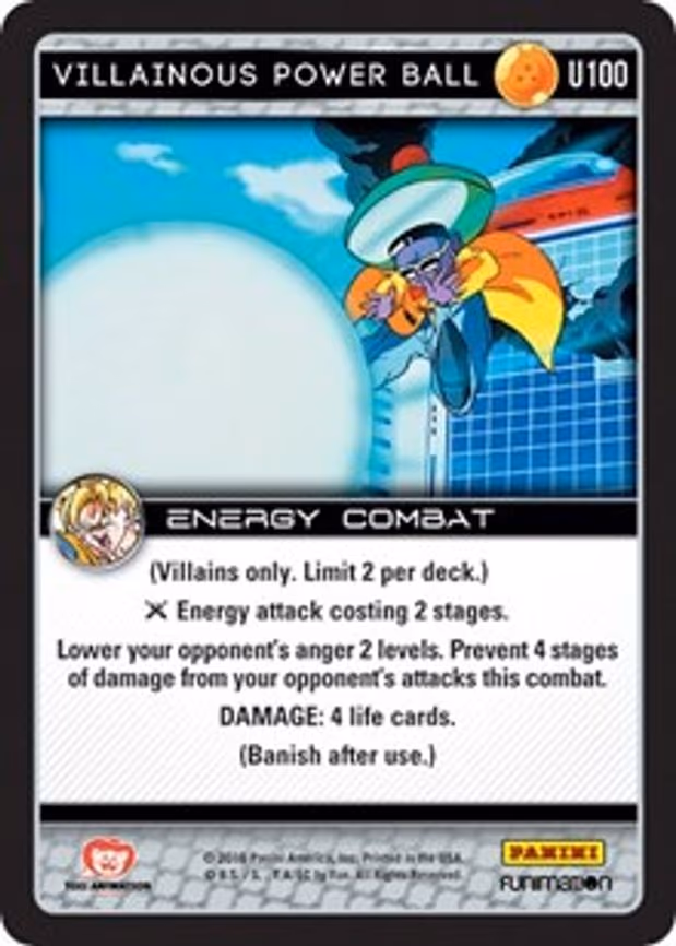 Villainous Power Ball - Uncommon (U100)