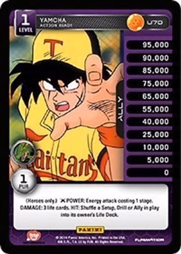 Yamcha - Action Ready - Uncommon (U70)