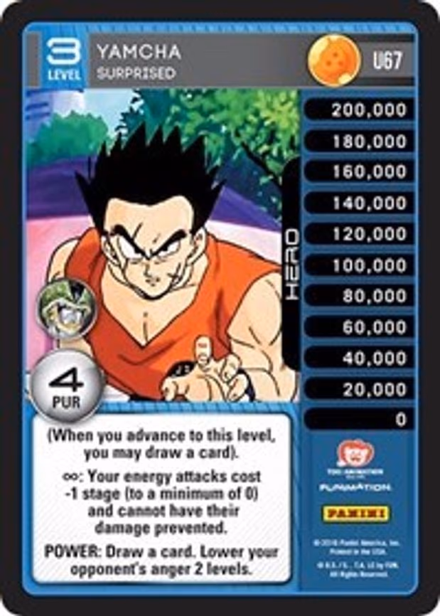 Yamcha - Surprised - Uncommon (U67)